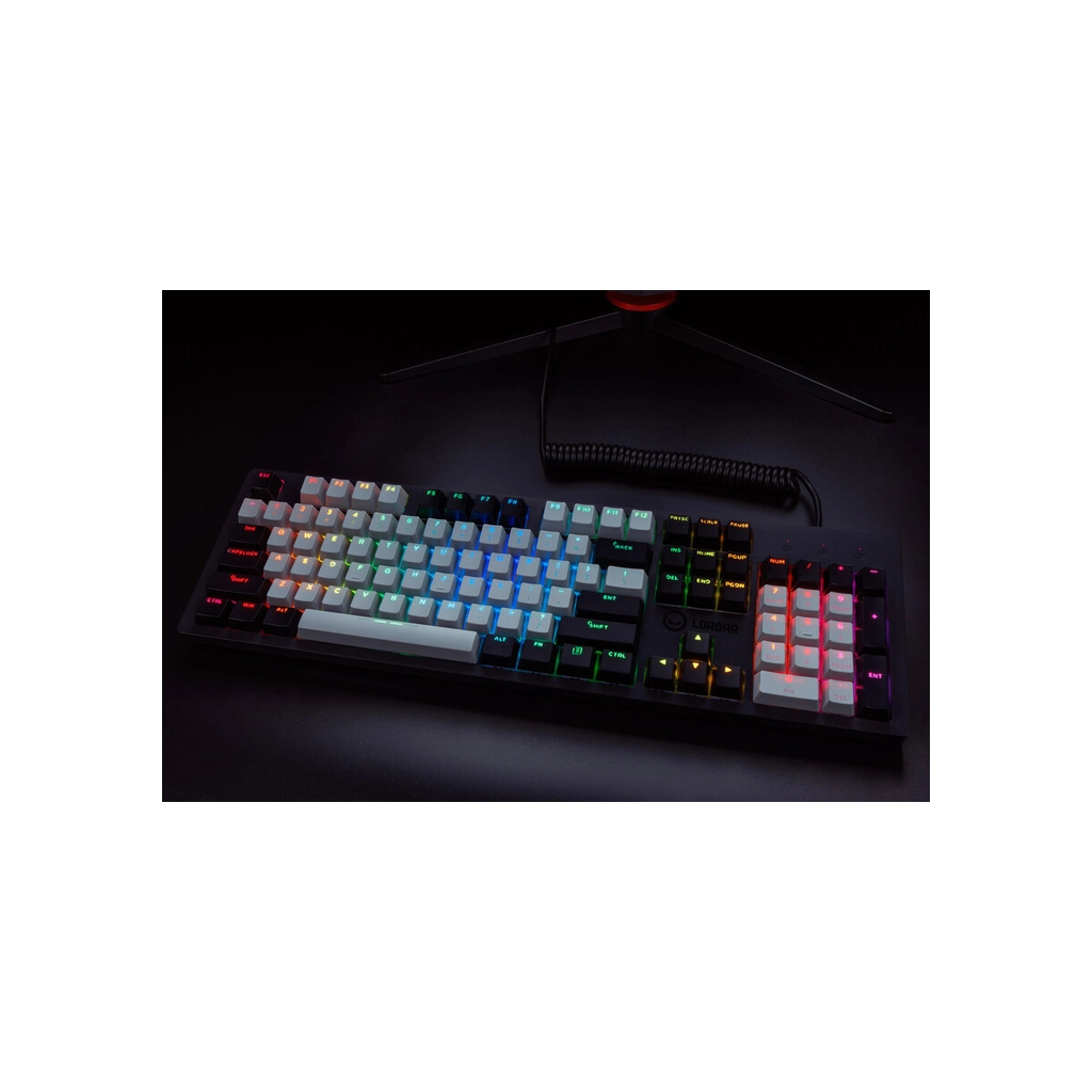 Клавіатура Lorgar Azar 514 RGB USB UA Black (LRG-GK514B-UA) - зображення 11