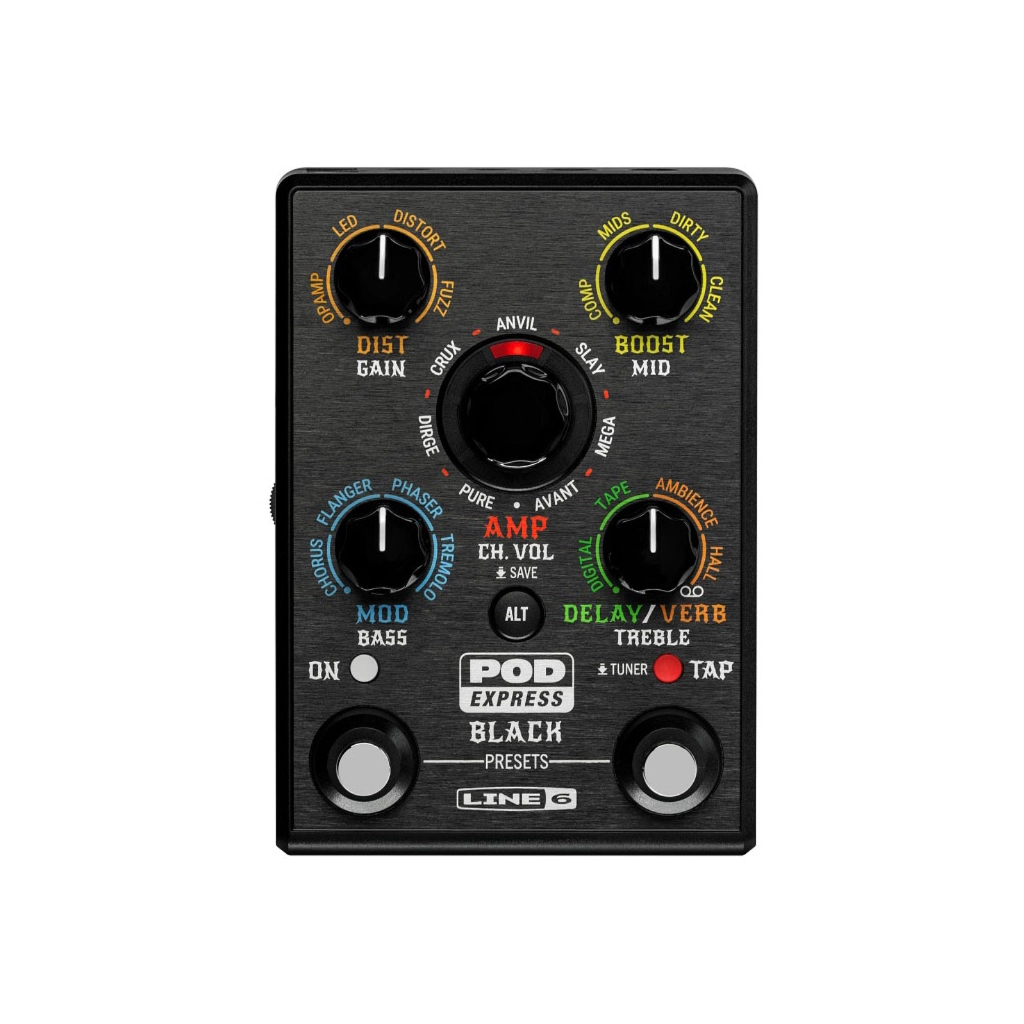 Гітарний процесор Line 6 POD Express Black - зображення 1