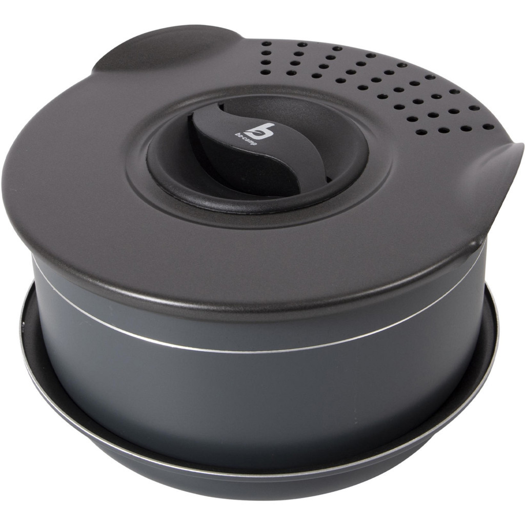 Набір туристичного посуду Bo-Camp Trekking Anthracite 5 предметів Сірий (2300351) - зображення 12