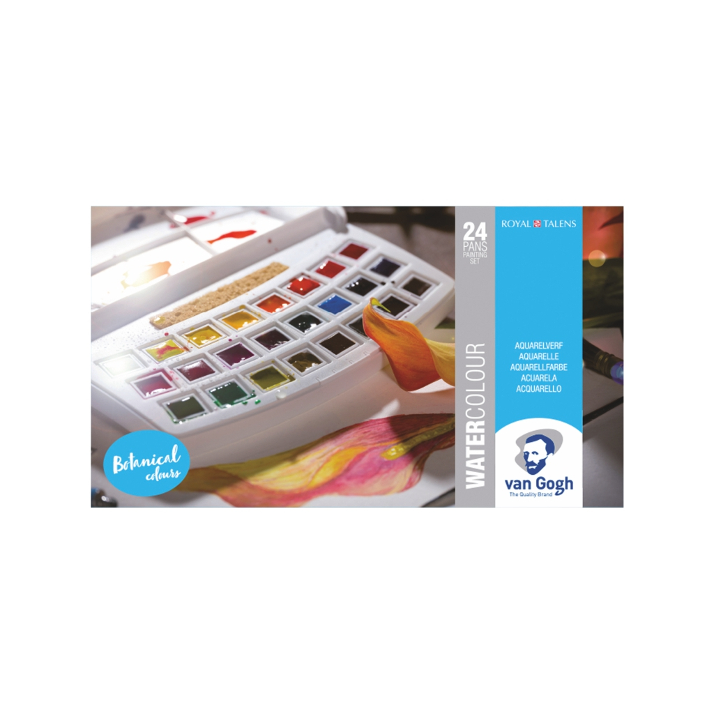 Акварельні фарби Royal Talens Van Gogh Botanical Colours 24 кольори (8712079422868) - зображення 2