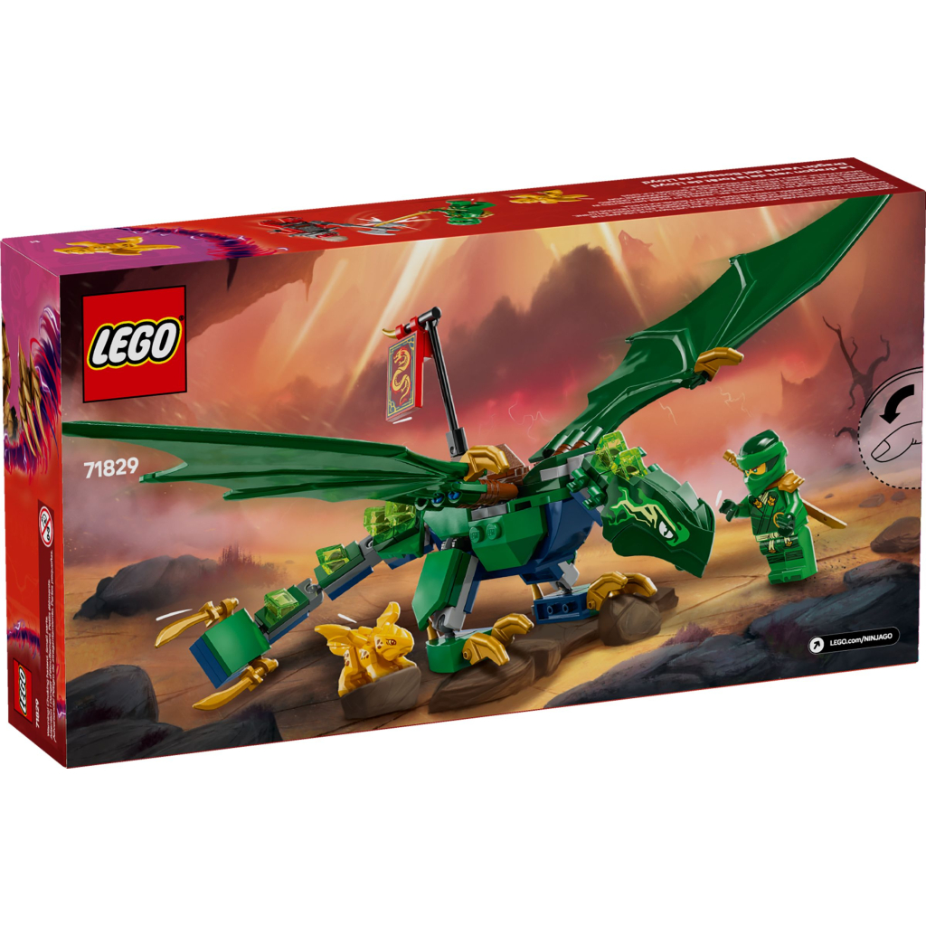 Конструктор LEGO Ninjago Зелений лісовий дракон Ллойда (71829) - зображення 6