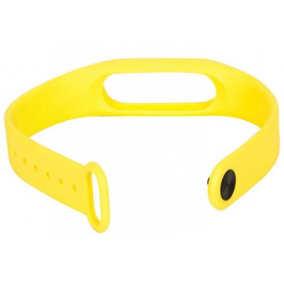 Ремінець до фітнес браслета Xiaomi Mi Band 2 Yellow (48091) - зображення 3