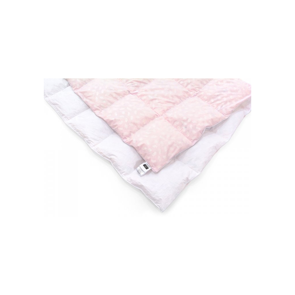 Ковдра MirSon пухова №1832 Bio-Pink 70% пух літо 220x240 см (2200003013139) - зображення 5