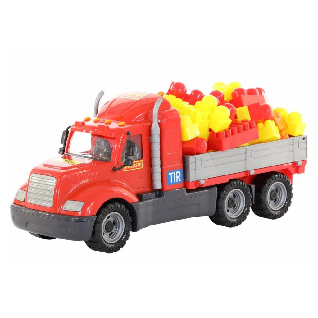 Спецтехніка Polesie вантажівка "Майк" + конструктор (55507) - зображення 1