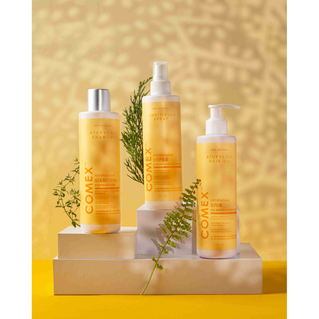 Шампунь Comex натуральний для сухого й пошкодженого волосся 250 мл (4820230950496) - зображення 3