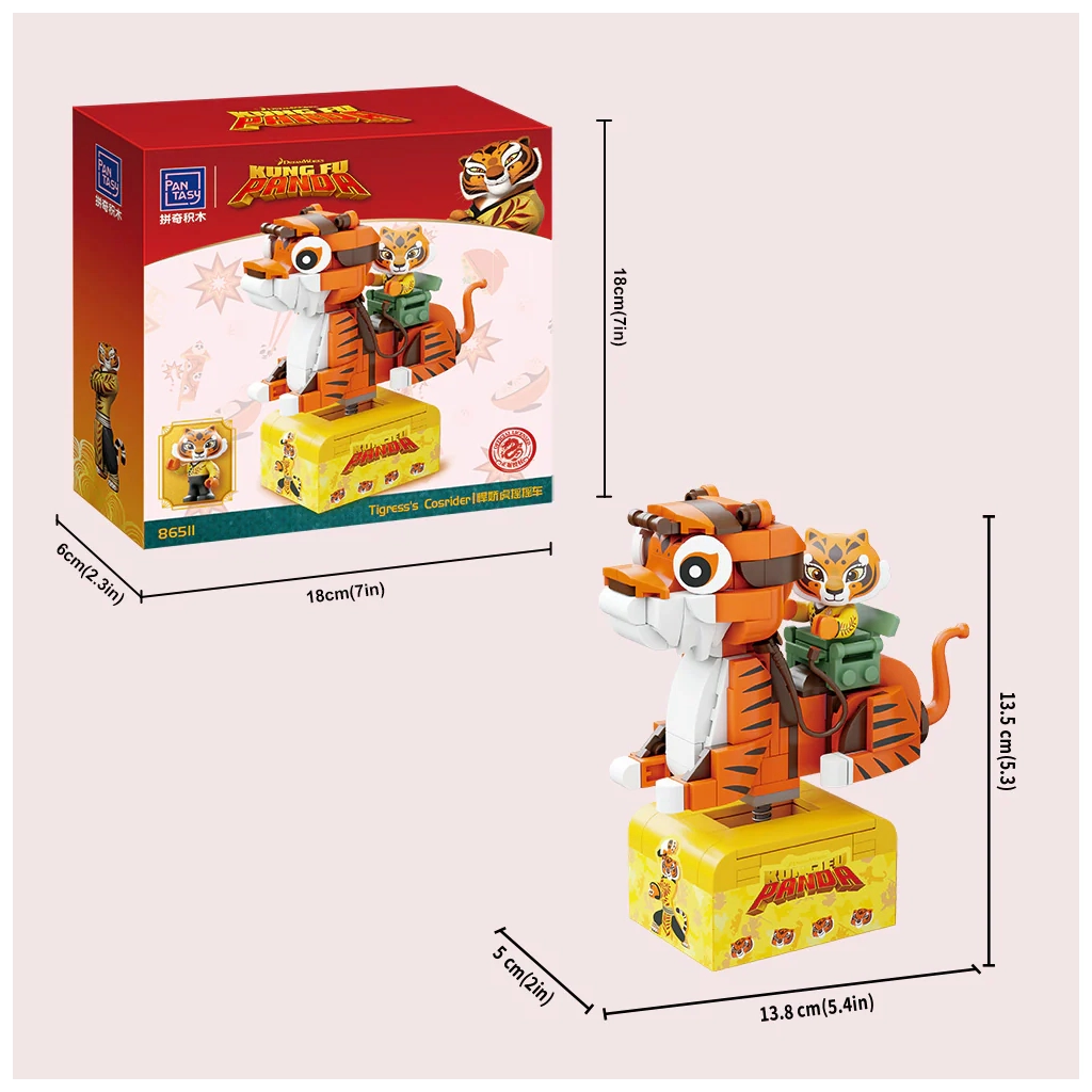 Конструктор Pantasy Kung Fu Panda Косридер Тигриці (86511) - зображення 3