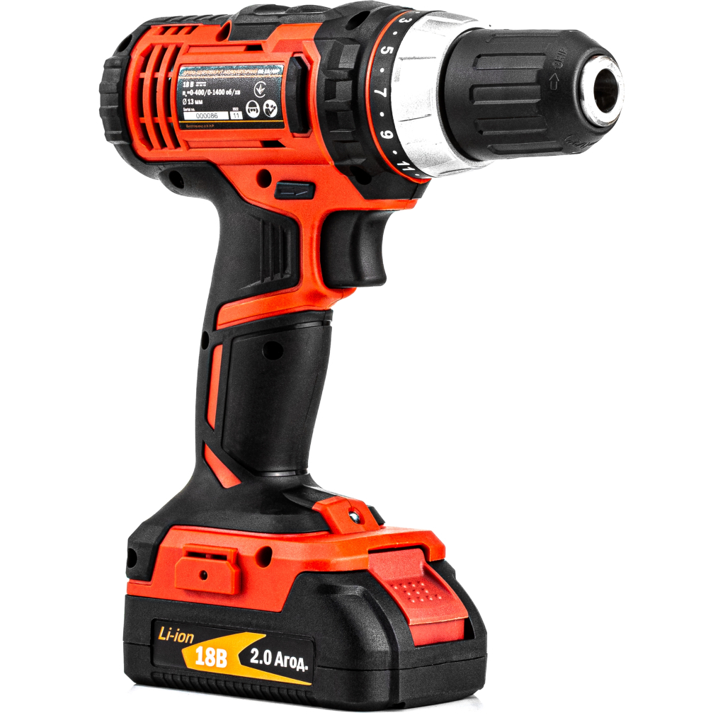 Шуруповерт GTM DS18/40P - зображення 3