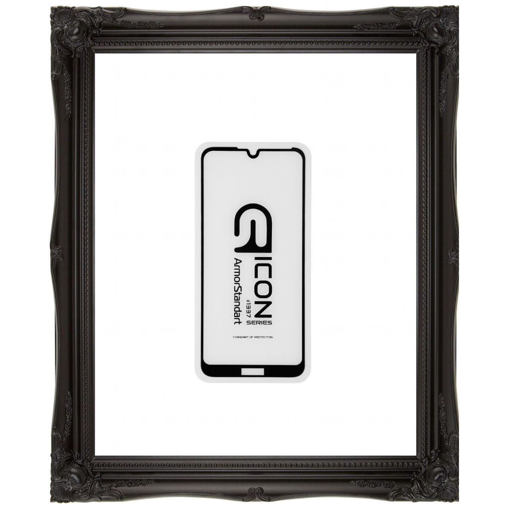 Скло захисне Armorstandart Icon Huawei Y6 2019 Black (ARM55986-GIC-BK) - зображення 3