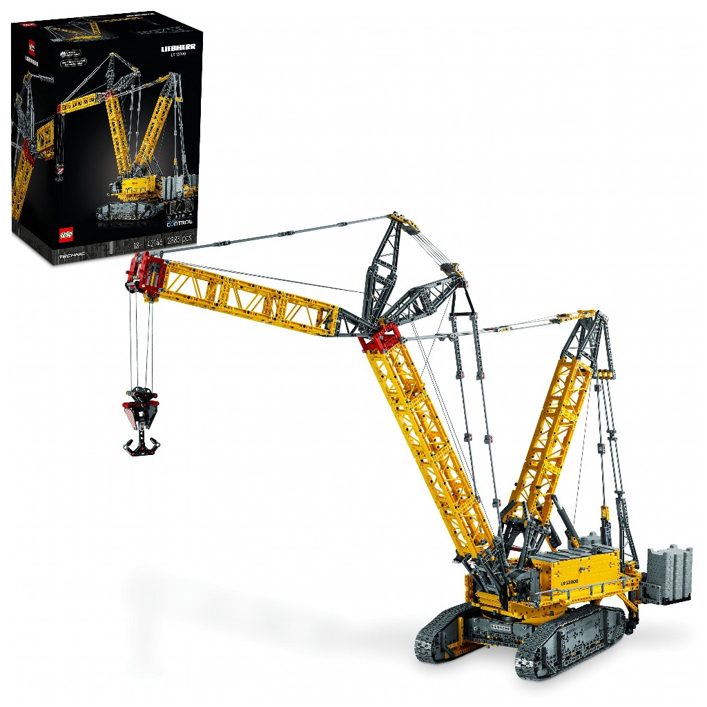 Конструктор LEGO Technic Гусеничний підйомний кран Liebherr LR 13000 2883 деталі (42146) - зображення 9