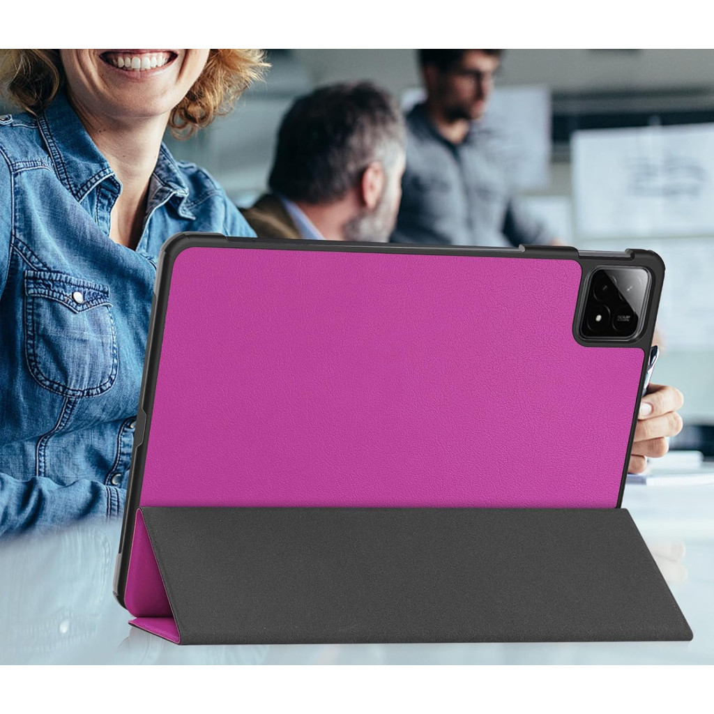 Чохол до планшета BeCover Smart Case Xiaomi Pad 6S Pro 12.4" Purple (711086) - зображення 6