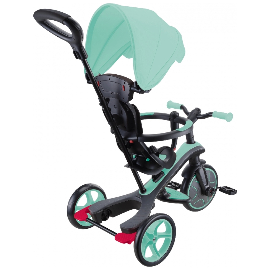 Дитячий велосипед Globber Explorer Trike 4 в 1, м''ятний (634-206) - зображення 2