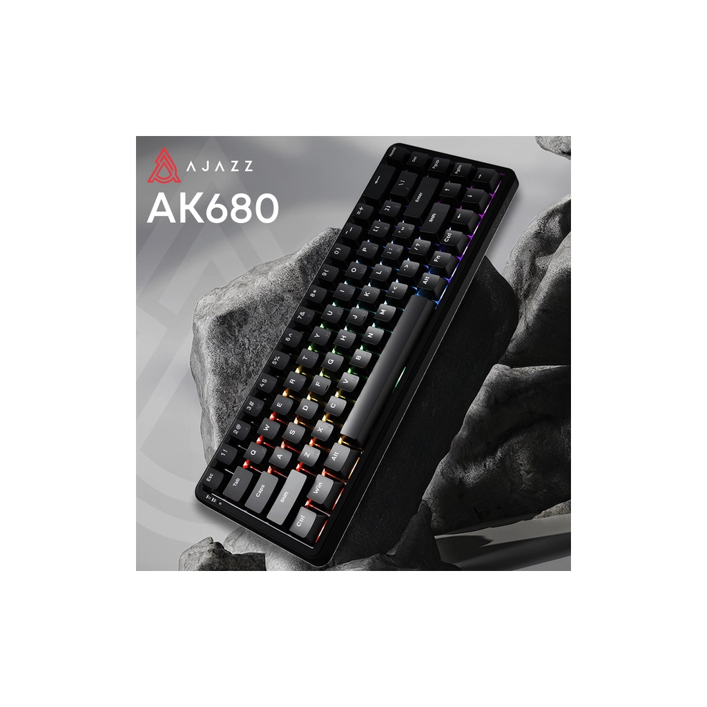 Клавіатура Ajazz AK680 MAX Magnetic Switch RGB USB Black (AK680-WM-B-A) - зображення 5