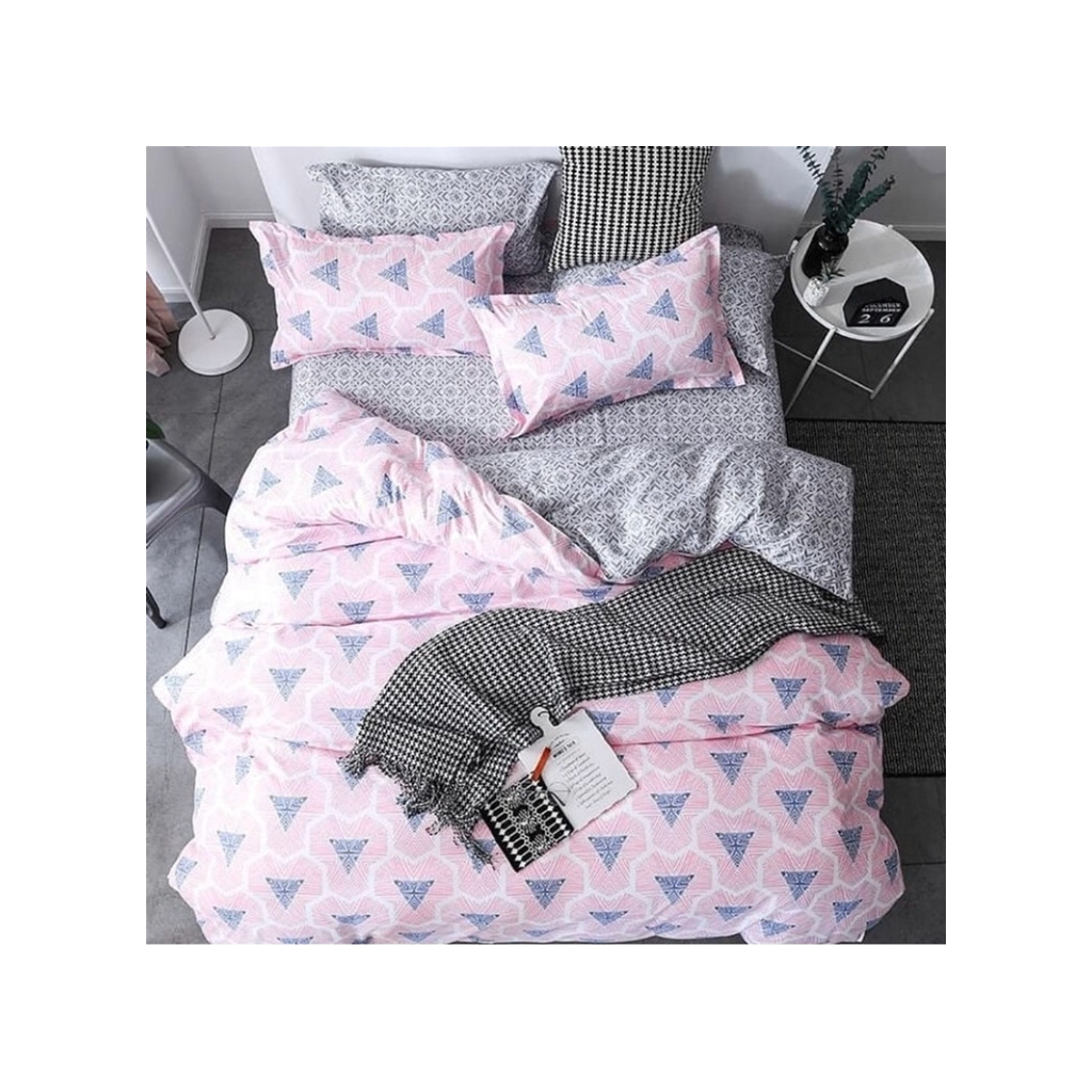 Наволочка MirSon Бязь Premium 18-636 Rozalin 60х60 (2200001132054) - изображение 1