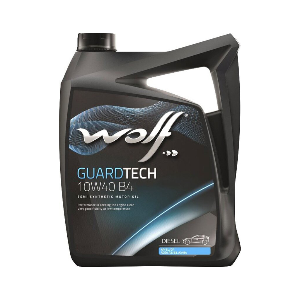 Моторна олива Wolf Guardtech 10W-40 4л (8303814) - зображення 1