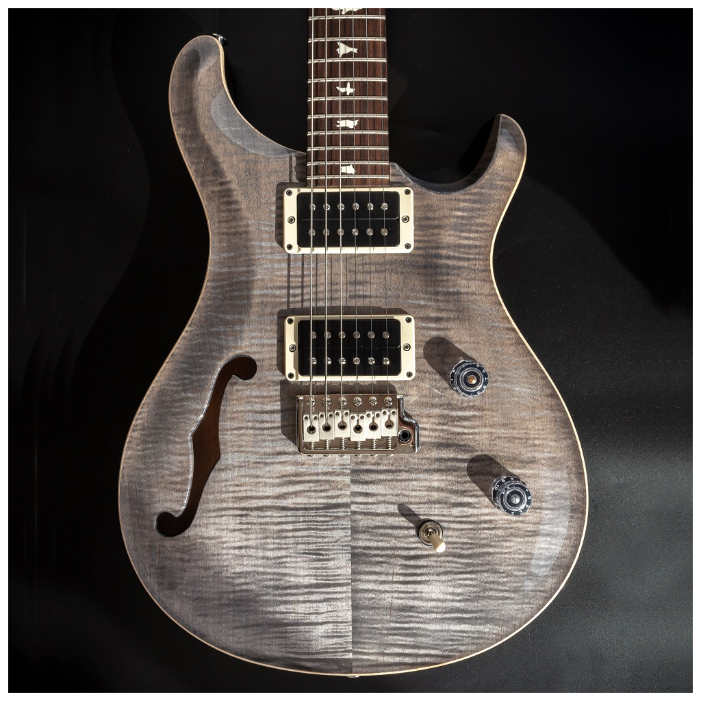 Гітара напівакустична PRS CE 24 Semi-Hollow Faded Grey Black - зображення 5
