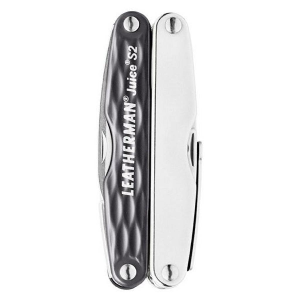 Мультитул Leatherman Juice S2 - GRANITE GRAY, картонна коробка (831943) - зображення 4