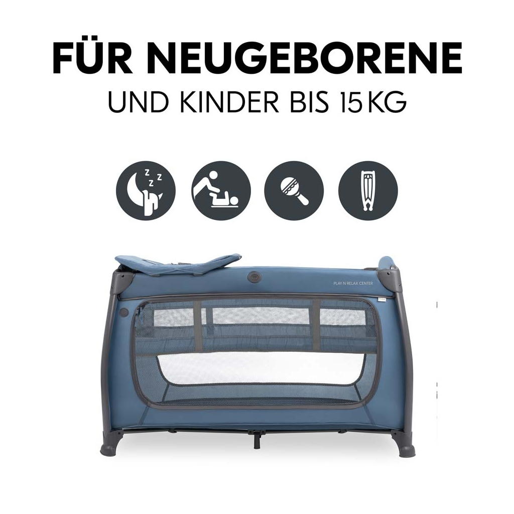 Дитячий манеж Hauck Play N Relax Dark Blue (60014-6) - зображення 11