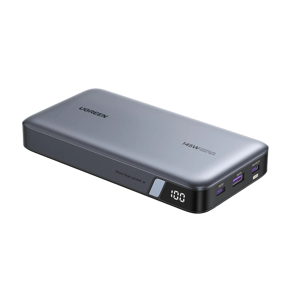 Концентратор Ugreen USB-C to HDMI + 2xUSB 3.2 + USB-C 3.2 + RJ45 + PD CM512 gray (45000) - зображення 1