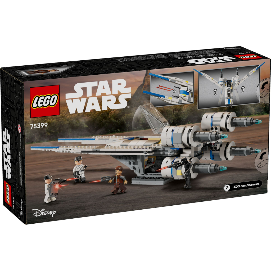 Конструктор LEGO Star Wars Повстанський винищувач U-Wing (75399) - зображення 8