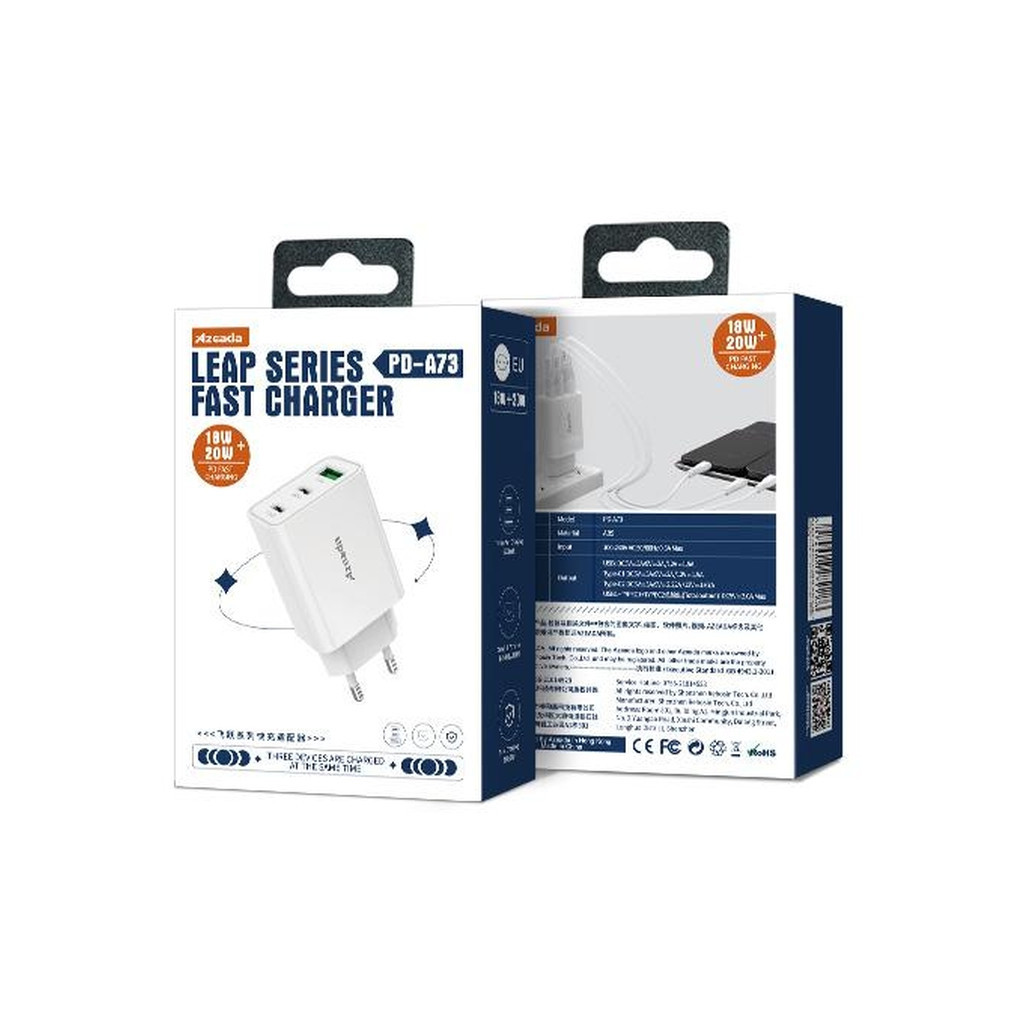 Зарядний пристрій Proda PD-A73 3 in 1 20W (PD-A73-WH) - зображення 4