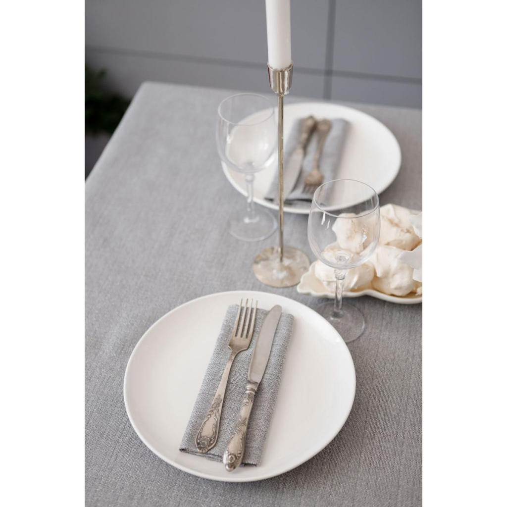 Серветка на стіл Прованс Перлина Silver 40х40 см (037584) - зображення 4