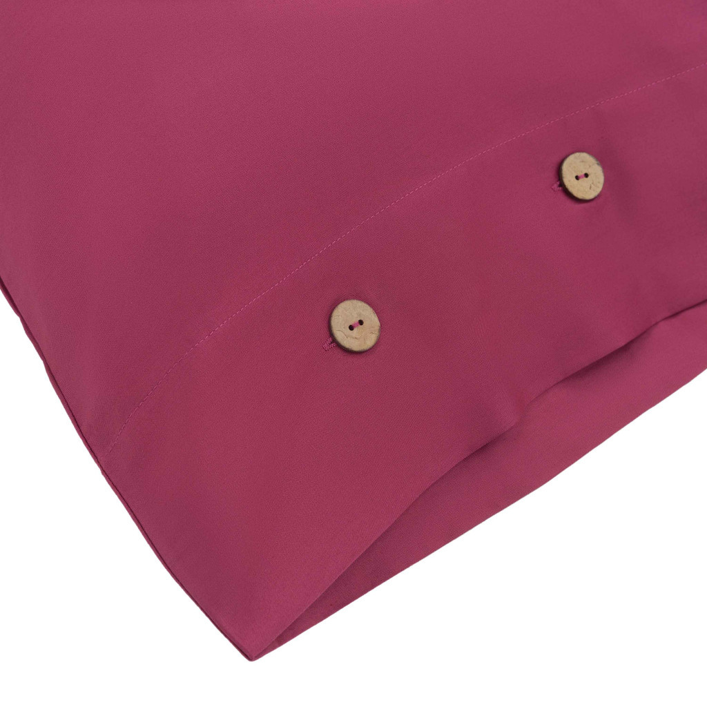 Наволочка Ardesto Mix&Match 50х70 100% бавовна, сатин бордовий (ART5070PCR) - зображення 4