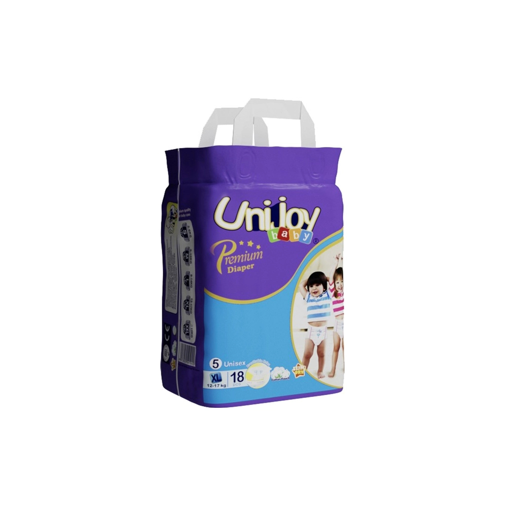 Підгузки Unijoy baby Premium XL (12-17 кг )18 шт (6973920541042) - изображение 2