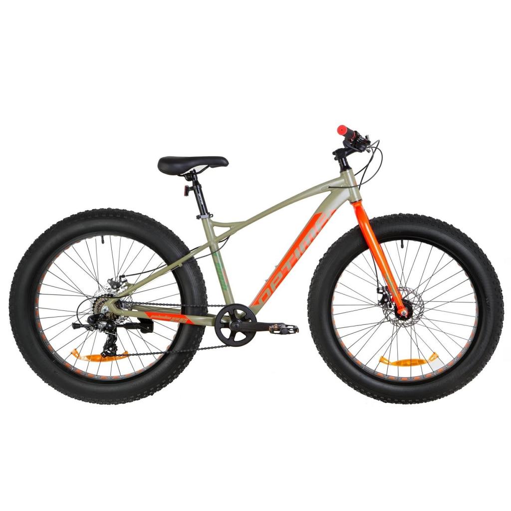 Велосипед Optimabikes 26" PALADIN DD рама-17" 2019 хакі з червоним (OPS-OP-26-155) - зображення 1