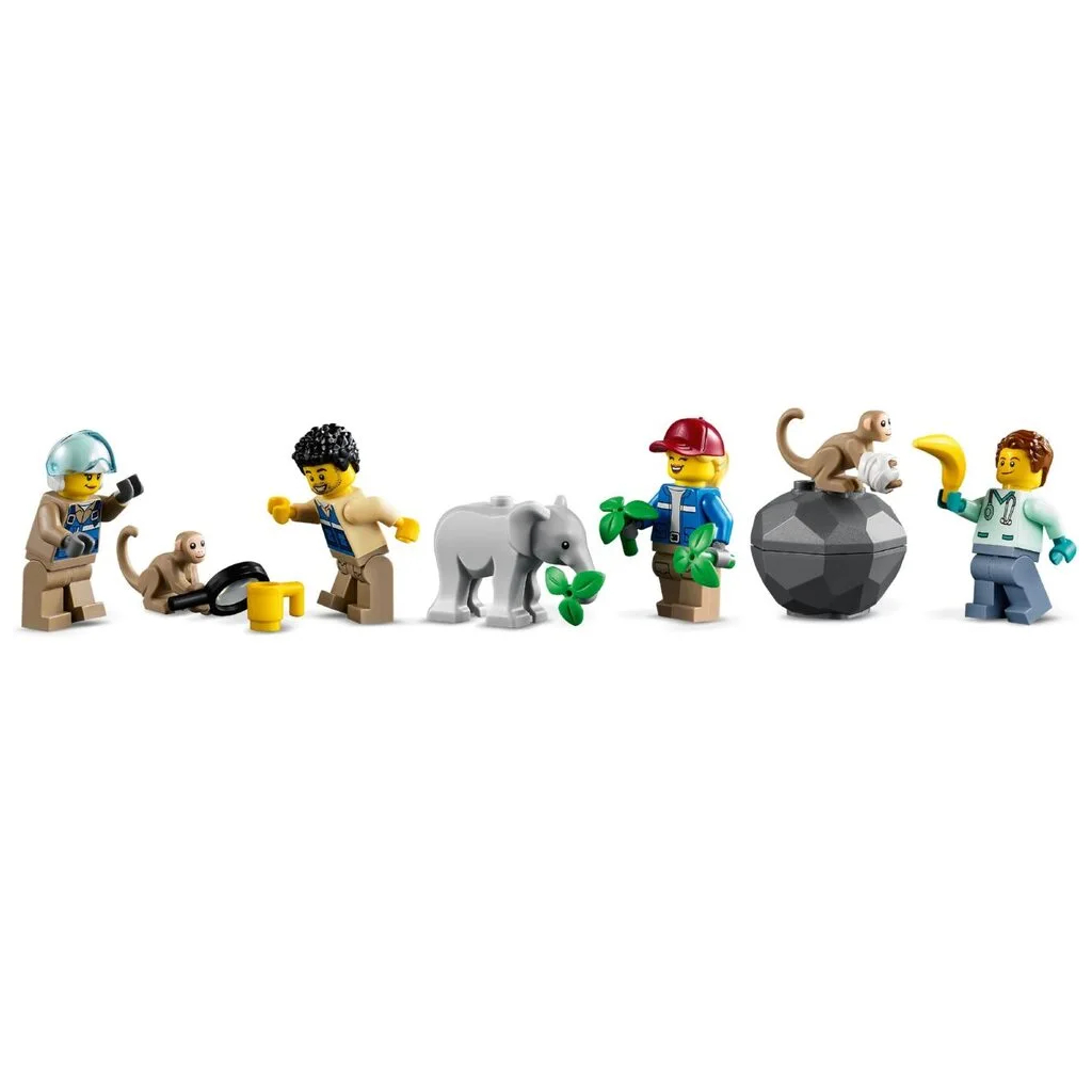 Конструктор LEGO City Операція з порятунку звірів 525 деталей (60302) - зображення 3