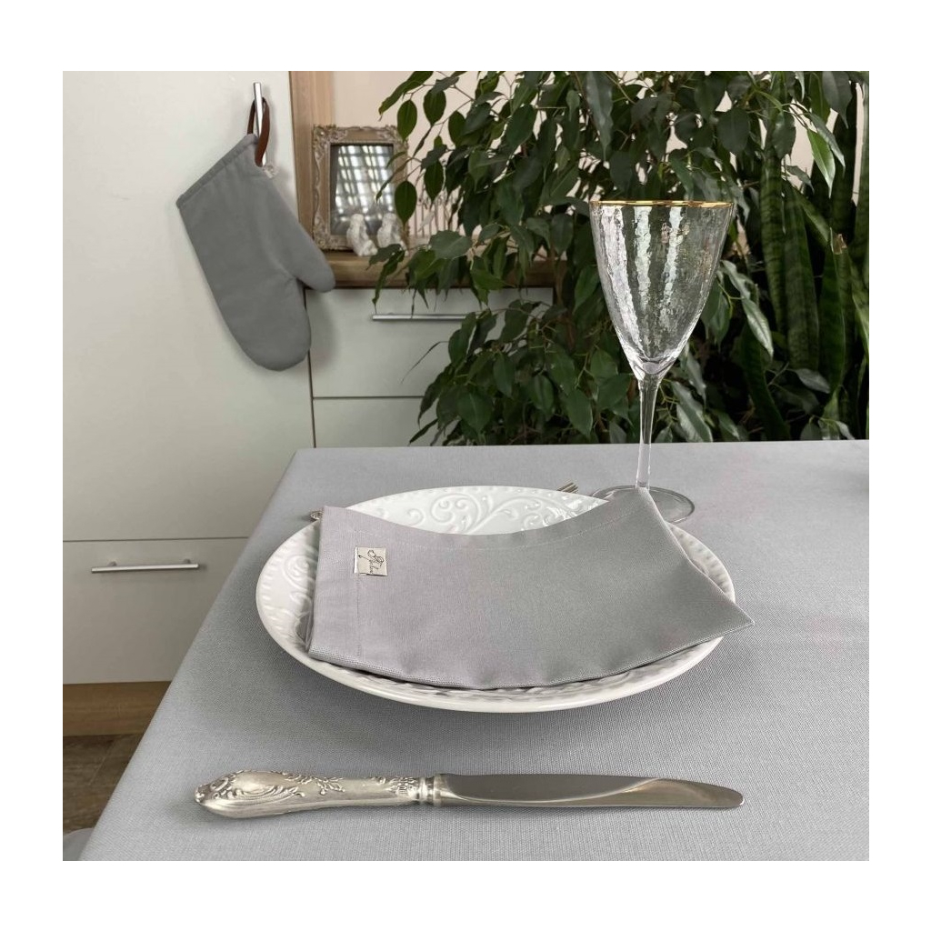 Серветка на стіл Прованс Сіра 35х43 см (21375) - зображення 3