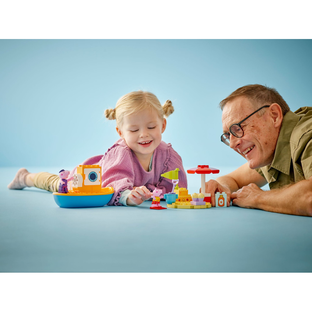 Конструктор LEGO DUPLO Peppa Pig Морська прогулянка Пеппи на човні (10432) - зображення 5