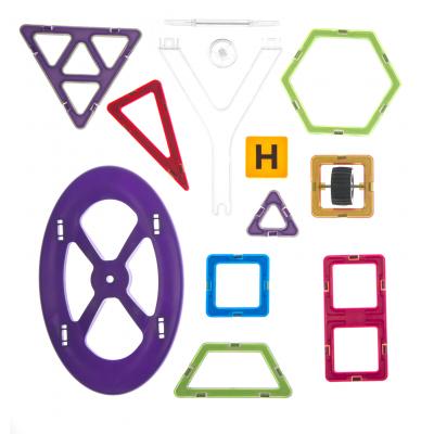 Конструктор Magplayer Набір 166 ел. (MPA-166) - зображення 2