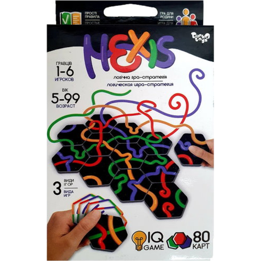 Настільна гра Danko Toys Hexis (G-HEX-01-01) - зображення 2