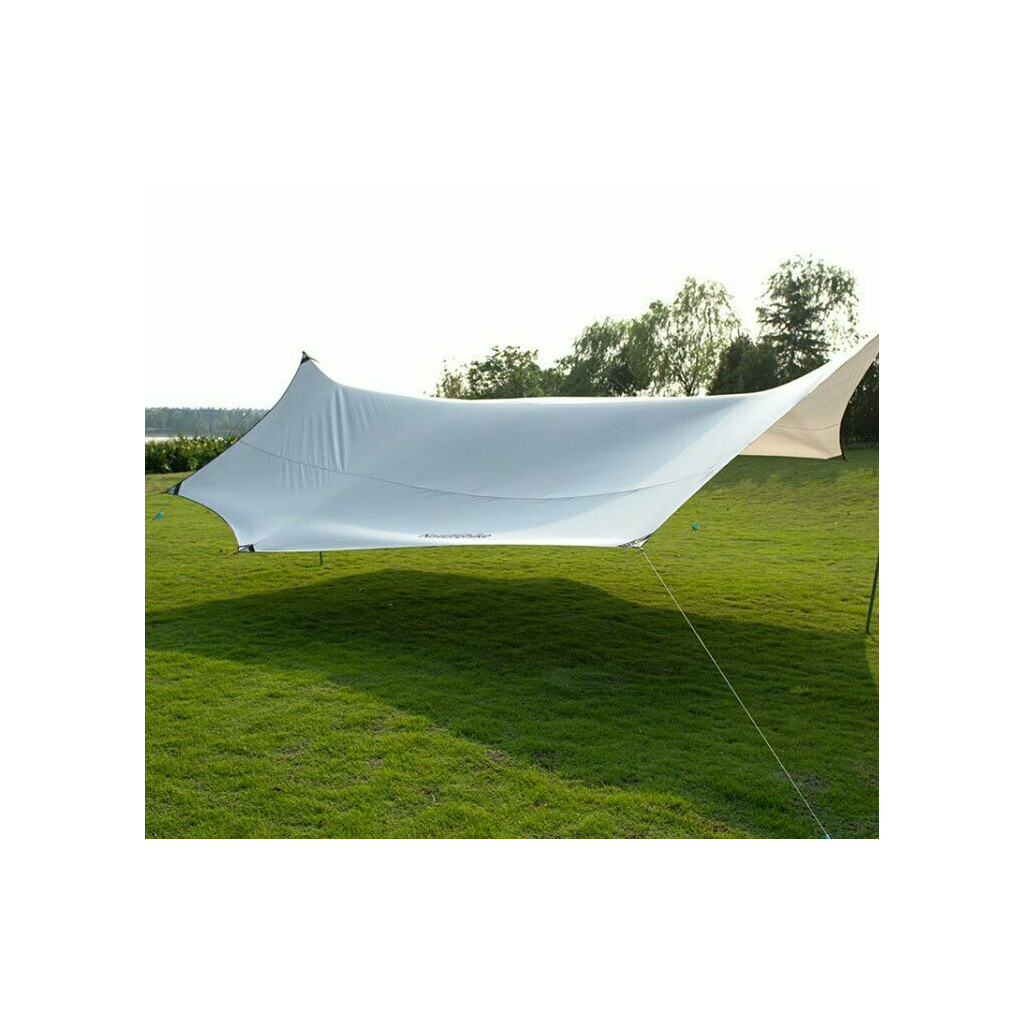 Тент Naturehike Moraine NH19TM004 150D Silver Coated 680x576 см (6927595741979) - зображення 2