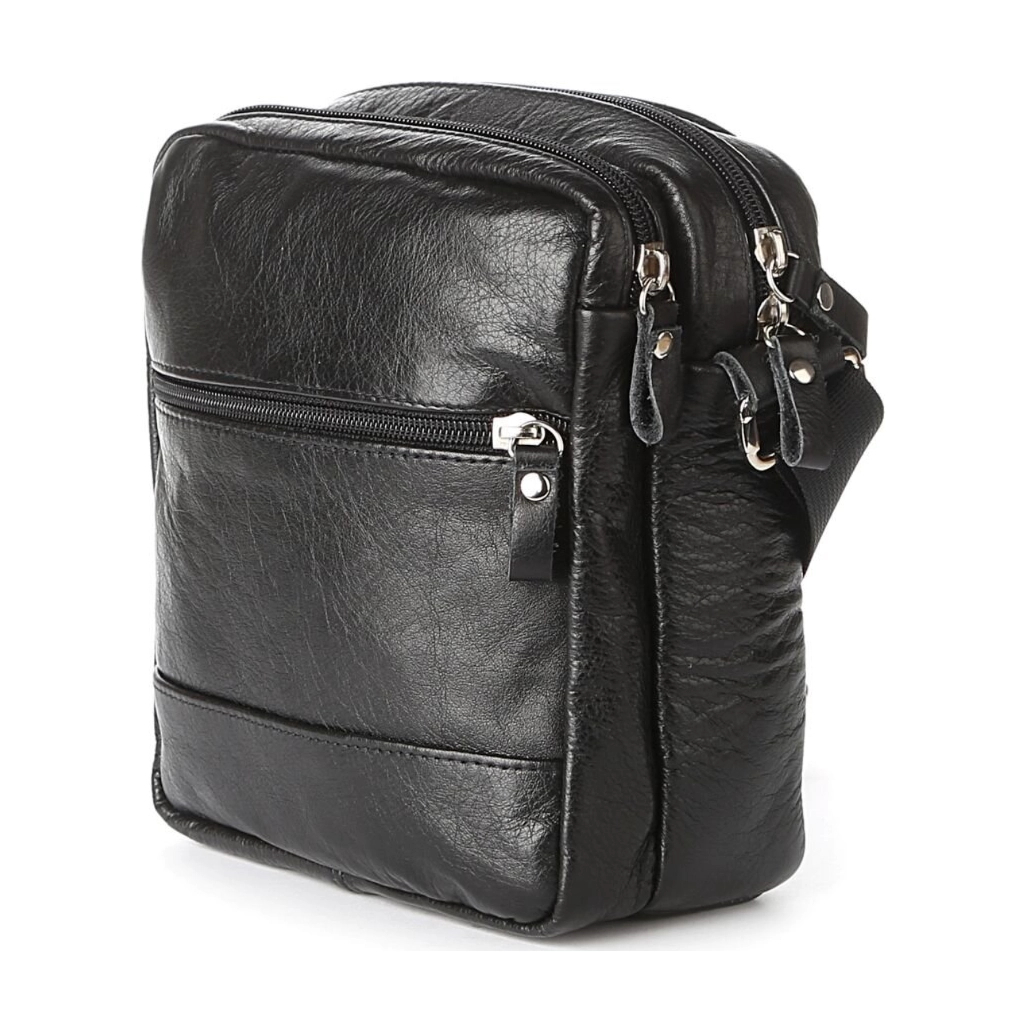 Сумка Shvigel Шкіряна Чорна (00926) - зображення 1