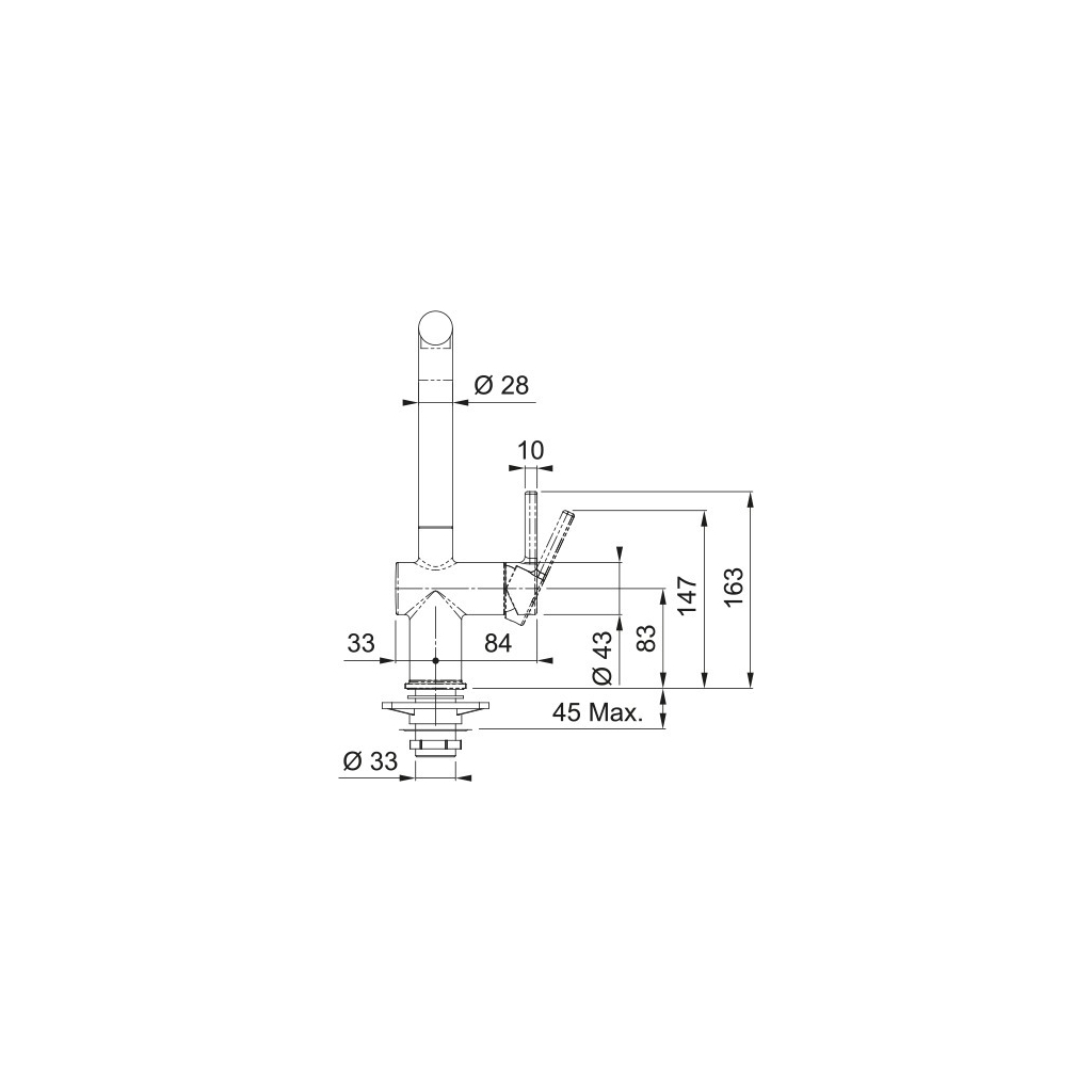 Змішувач Franke Active L (115.0653.374) - зображення 2