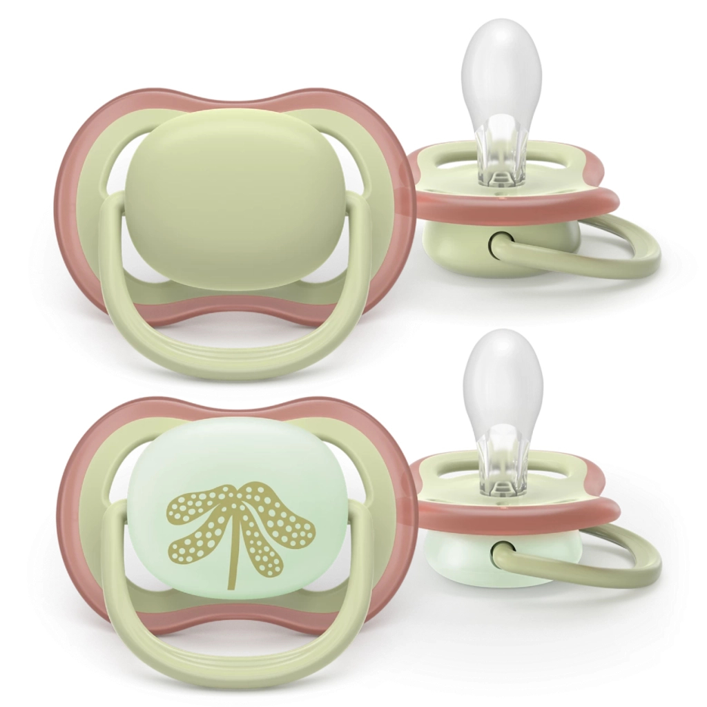 Пустушка Philips AVENT Ultra Air, 6-18 міс., нейтральна, день/н (SCF087/18) - изображение 1