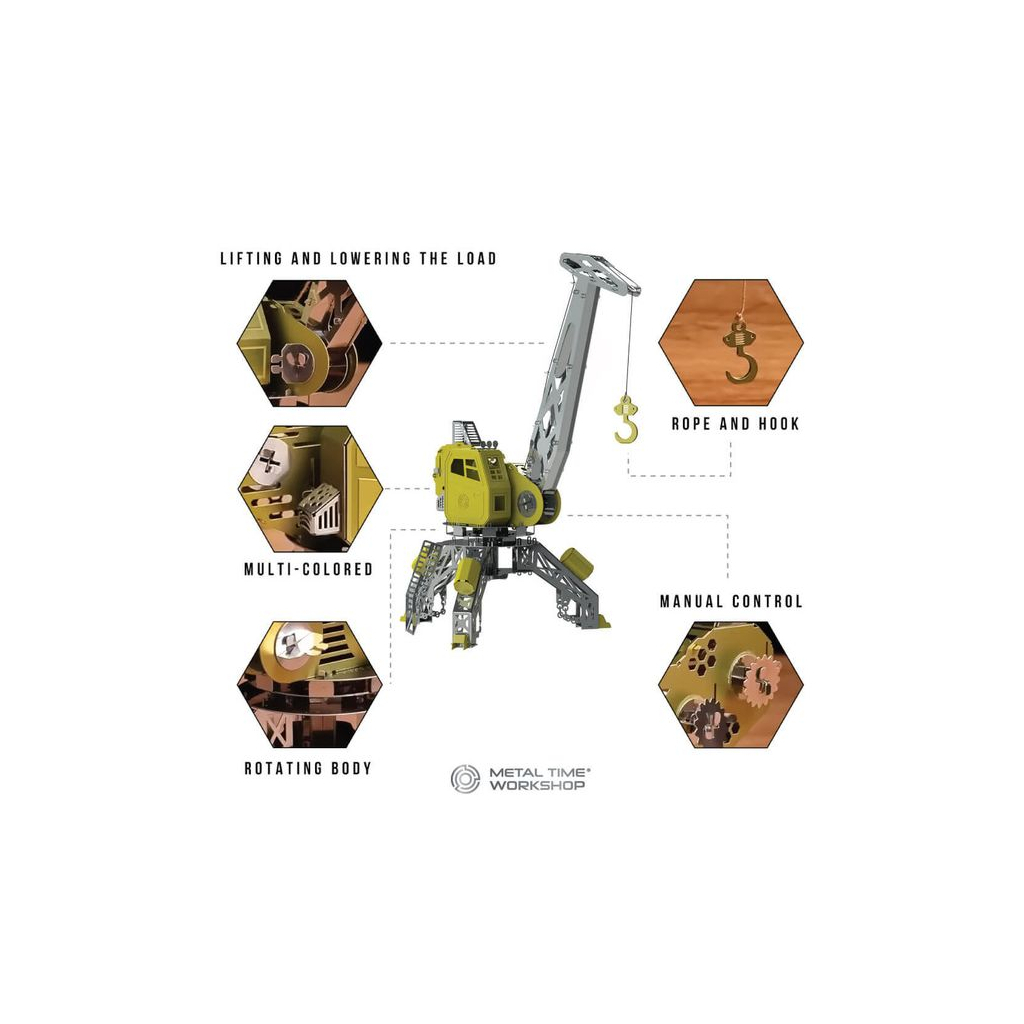 Конструктор Metal Time колекційна модель Mighty Machine (MT055) - зображення 3