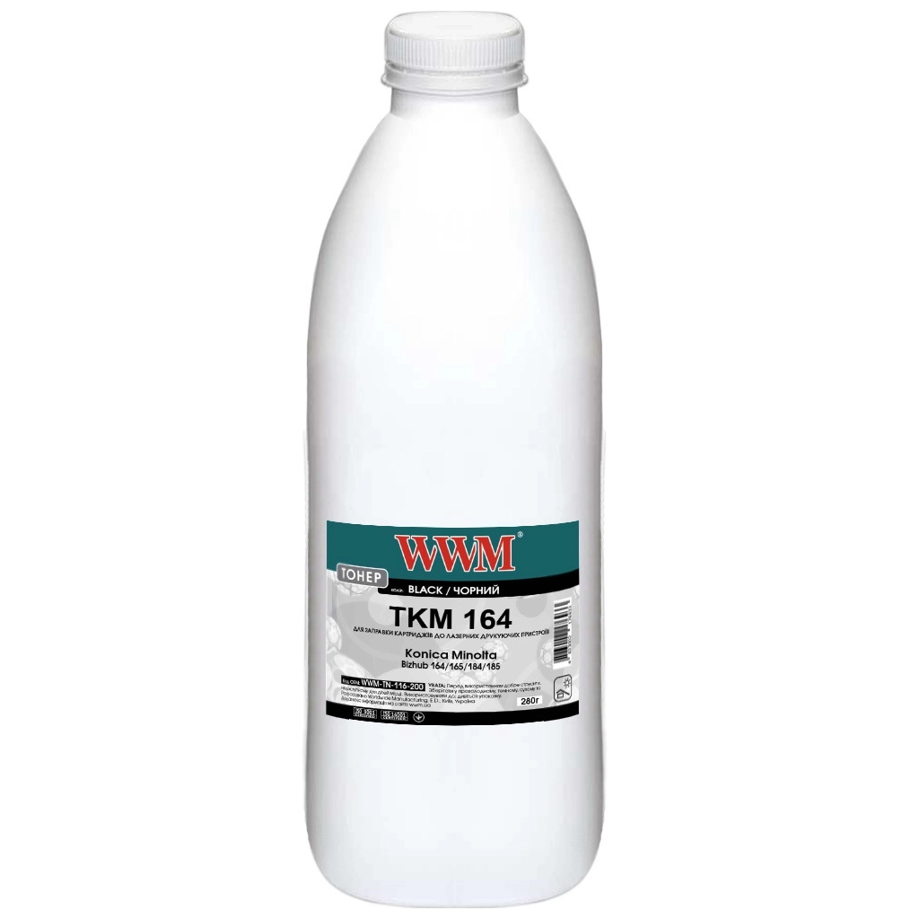 Тонер WWM 280г Black (WWM-TN-116-200) - зображення 1