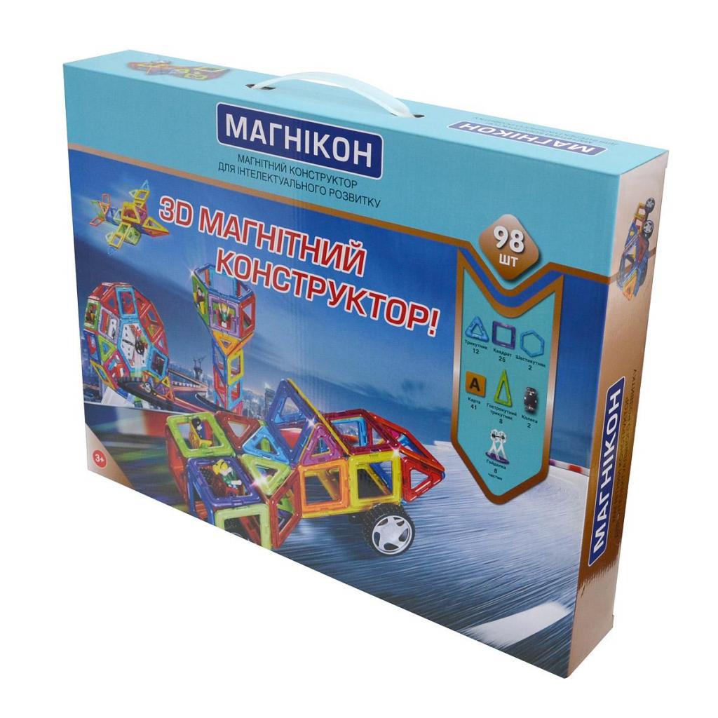 Конструктор Магнікон 98 деталей (МK-98) - зображення 1