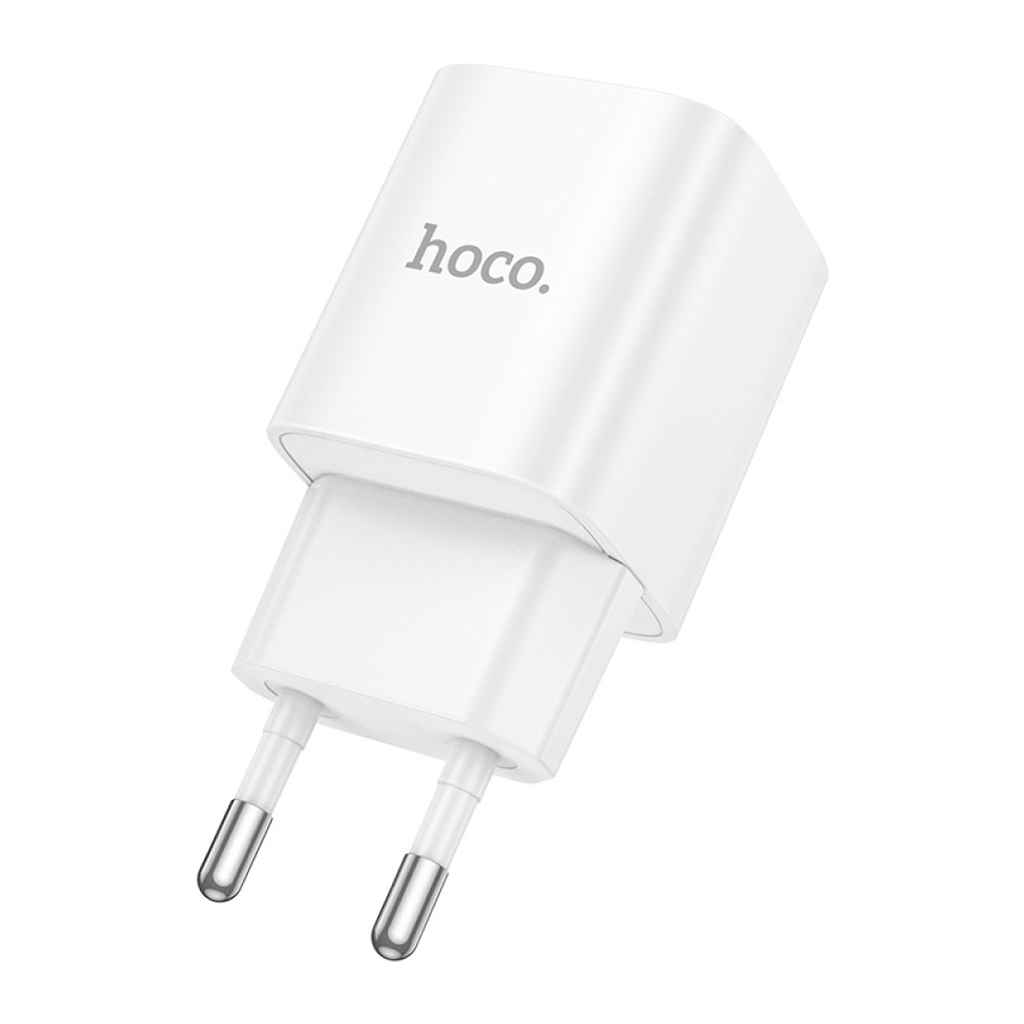 Зарядний пристрій HOCO C147A Charm 1xUSB-C PD20W + 1xUSB QC3.0 White (6942007630276) - зображення 3