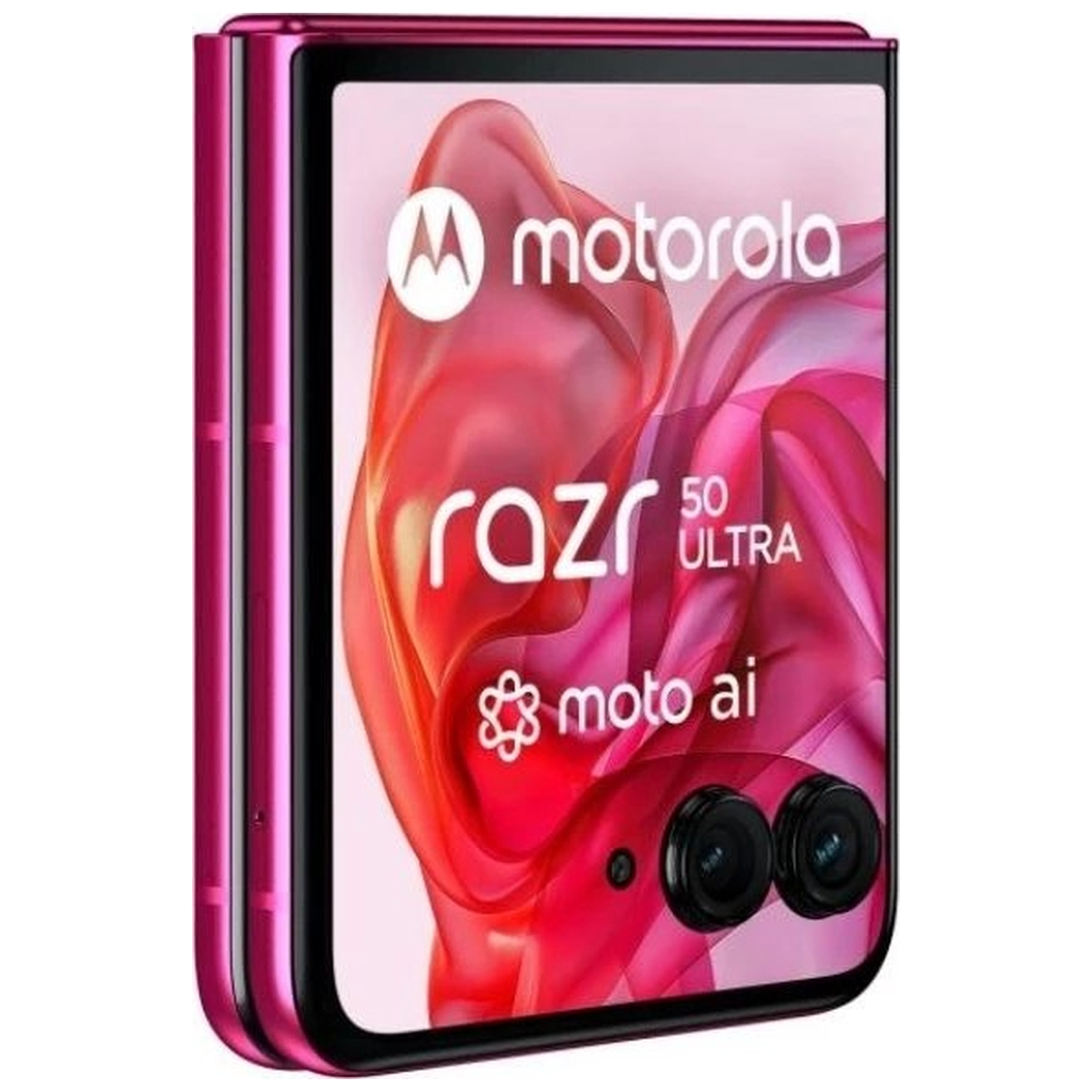 Мобільний телефон Motorola Razr 50 Ultra 12/512GB Hot Pink (PB1T0103RS) - зображення 10