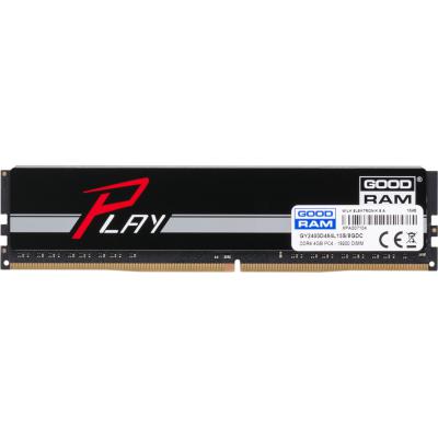 Модуль пам'яті для комп'ютера DDR4 8GB (2x4GB) 2400 MHz PLAY Black Goodram (GY2400D464L15S/8GDC) - изображение 2