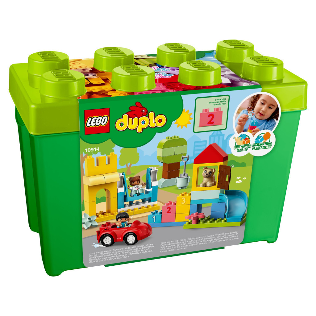 Конструктор LEGO DUPLO Classic Коробка з кубиками Deluxe (10914) - зображення 4