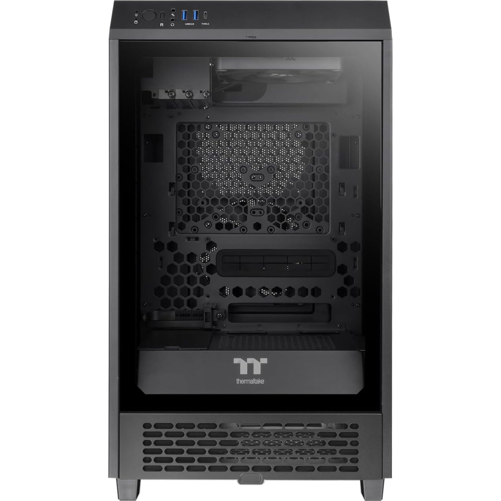 Корпус ThermalTake The Tower 200 Black (CA-1X9-00S1WN-00) - зображення 3