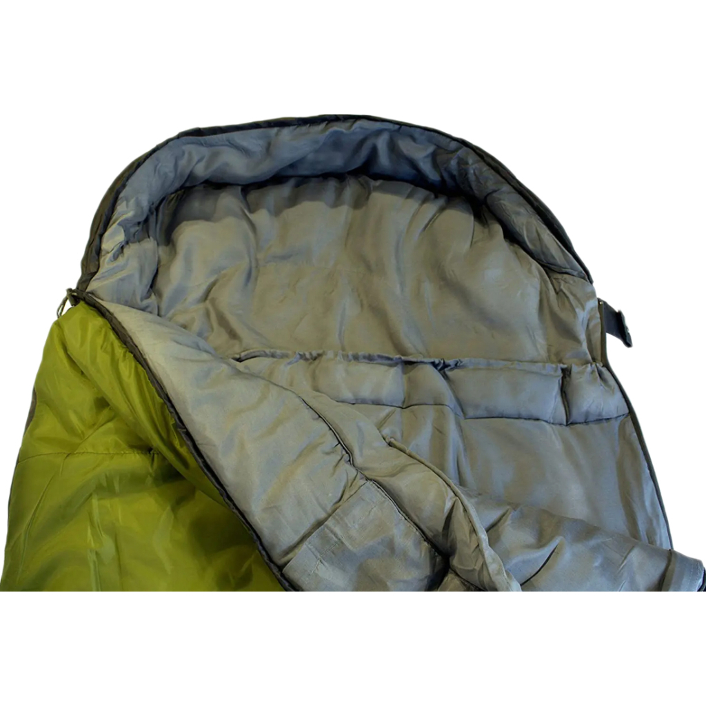 Спальний мішок High Peak TR 300/0C Dark Grey/Green Left (929674) - зображення 6