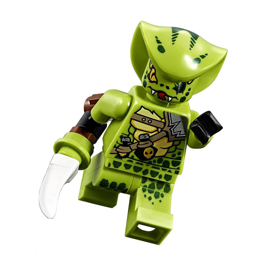 Конструктор LEGO NINJAGO Мотоцикл-клинок Кая та снігохід Зейна 376 деталей (70667) - зображення 7