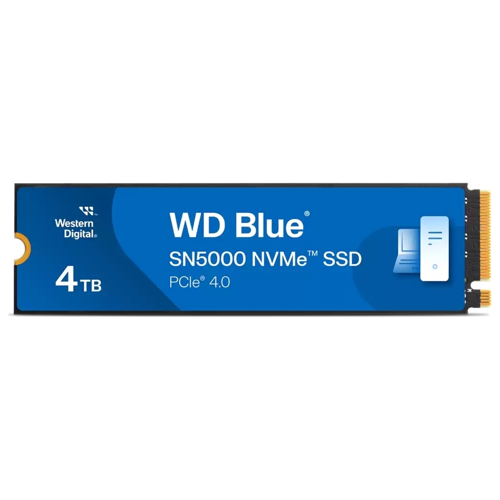 Накопичувач SSD M.2 2280 4TB SN5000 WD (WDS400T4B0E) - изображение 1