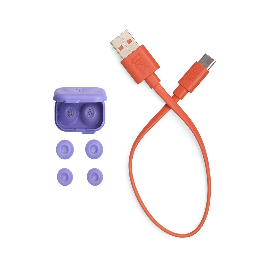 Навушники JBL Tune Flex 2 Ghost Purple (JBLTFLEX2GMAE) - зображення 10