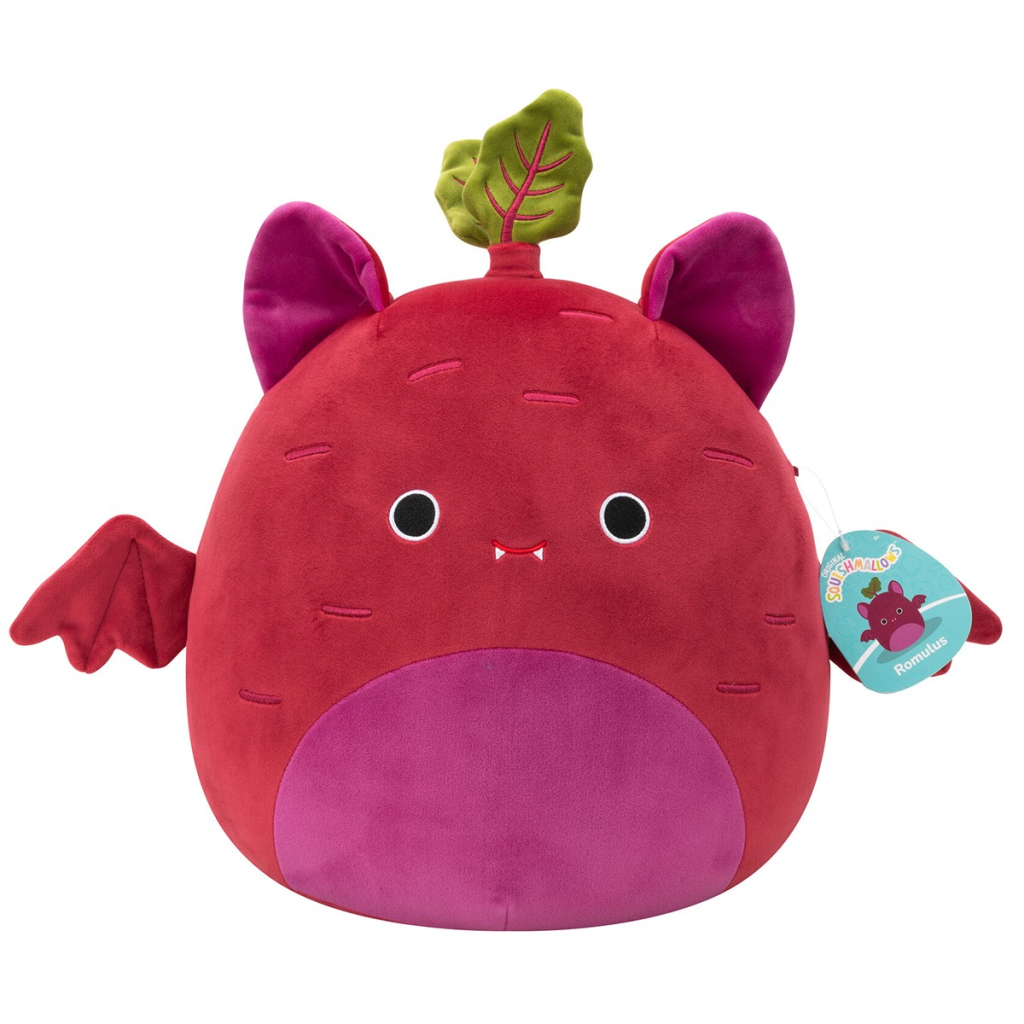 М'яка іграшка Squishmallows Летюча миша-буряк Ромулус 30 см (SQCR07966) - изображение 7